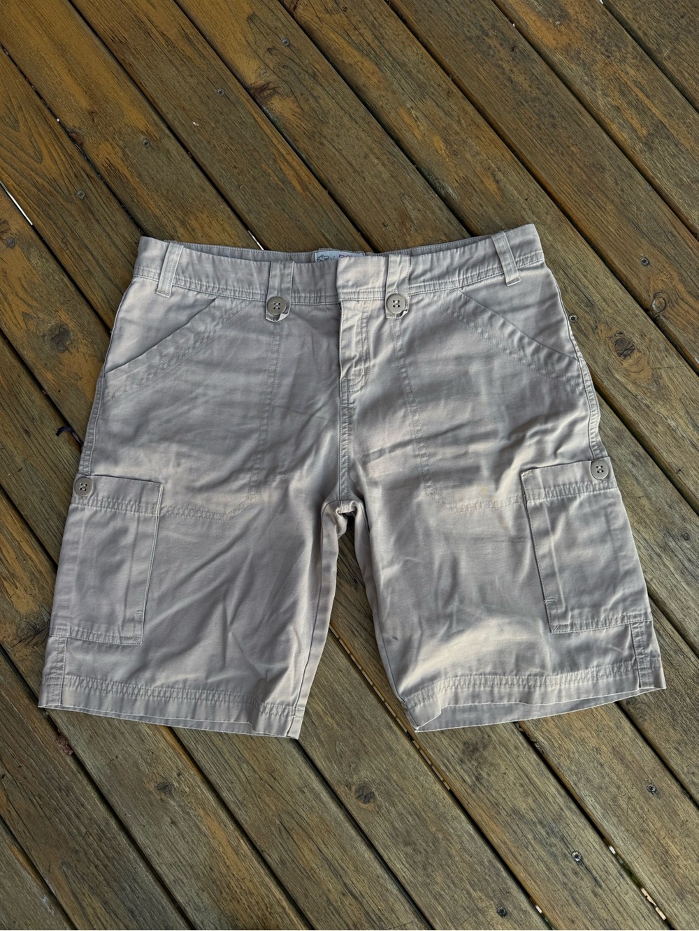 Roxy Men's Cargo Shorts in Light Taupe